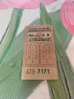 Hong Kong Bus Passengers Old Ticket In Classic Kowloon Motor Bus Ltd - Covers & Documents