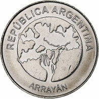Argentine, 5 Pesos, 2017, Buenos Aires, Nickel Plaqué Acier, SPL - Argentine