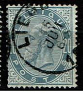 39  Obl  Liège - 1866-1867 Petit Lion (Kleiner Löwe)