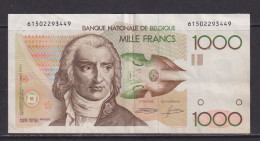 BELGIUM - 1980-1996 1000 Franc Circulated Banknote - 1000 Francs