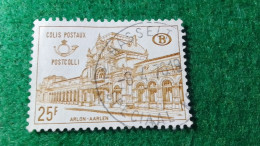 BELÇİKA-   DEMİRYOLU PAKET  POSTASI --1952-87-    25 FR   DAMGALI - Oblitérés