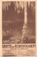 BELGIQUE - Aywaille - Grotte De Remouchamps - Vallée De L'Amblève - Carte Postale - Aywaille