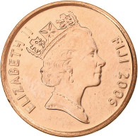 Fidji, Elizabeth II, Cent, 2006, Royal Canadian Mint, Cuivre Plaqué Acier, SPL - Fidji
