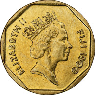 Fidji, Elizabeth II, Dollar, 1999, Bronze-Aluminium, SPL, KM:73 - Fidji