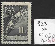 FINLANDE 323 ** Côte 0.60 € - Used Stamps
