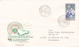 TENISU  COVERS  FDC  CIRCULATED 1976 Tchécoslovaquie - Covers & Documents
