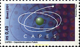 79133 MNH BRASIL 2001 CAPES, COORDINACION PARA LA CUALIFICACION DEL PERSONAL DIPLOMADO - Unused Stamps