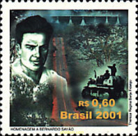 79131 MNH BRASIL 2001 HOMENAJE A BARBOSA LIMA SOBRINHO - Ungebraucht