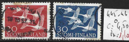 FINLANDE 445-46 Oblitérés Côte 4.50 € - Used Stamps