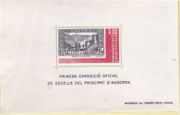 Andorre Français 1982 Bloc N° 1 - Blocks & Sheetlets