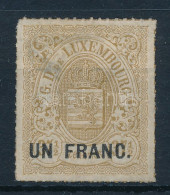 O Luxemburg 1872 Mi 25 (Mi EUR 100.-) - Andere & Zonder Classificatie