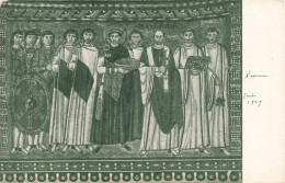 ITALIE - Ravenna - Basilica Di S. Vitale - L'Imperatore Giustiniano - Carte Postale Ancienne - Ravenna