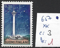 FINLANDE 657 ** Côte 3 € - Ongebruikt