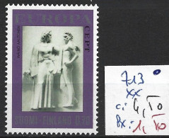 FINLANDE 713 ** Côte 4.50 € - Unused Stamps