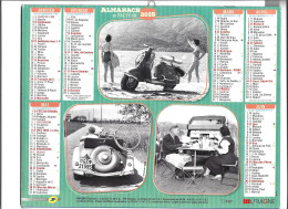 Calendrier 2016 Photos Véhicules Vacances, Scooter, 2CV Pique-nique, Coccinelle VW, Tandem, Voiture Décapotable - Groot Formaat: 2001-...