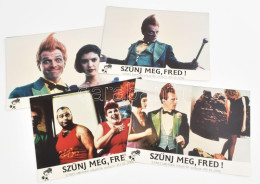 1991 Szűnj Meg, Fred C. Film 4 Darab Vitrinfotó, 18x24 Cm - Other & Unclassified
