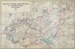 1936 A Sebes-Körös Vízszabályozó és Ármentesítő Társulat ár- és Belvízvédelmi Műveinek átnézeti Térképe, Bp., Klösz Györ - Altri & Non Classificati