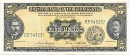 Fülöp-szigetek 1949. 5P T:UNC  Philippines 1949. 5 Pesos C:UNC  Krause 135 - Zonder Classificatie