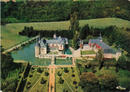 BELGIQUE - Jehay-Bodegnée - Le Château ( Vue Aérienne ) - Carte Postale Ancienne - Amay