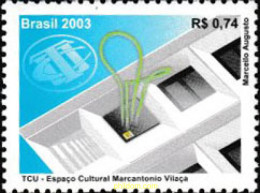 608245 MNH BRASIL 2003 ESPACIO CULTURAL MARCOANTONIO VILAÇA - Neufs