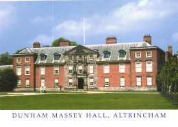 MANCHESTER, ALTRINCHAM, DUNHAM MASSEY HALL, ARCHITECTURE, UNITED KINGDOM, POSTCARD - Manchester