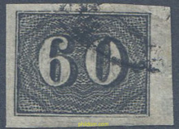 647883 USED BRASIL 1850 CIFRAS PEQUEÑAS - Unused Stamps