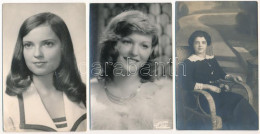 **, * 21 Db RÉGI és MODERN Fotó Vegyes Minőségben: Hölgyek / 21 Pre-1945 And Modern Photos In Mixed Quality: Ladies - Non Classés