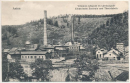 T2 1916 Anina, Stájerlakanina, Stájerlak, Steierdorf; Elektrische Zentrale, Theerfabrik / Villamos Központ és Kátránygyá - Zonder Classificatie