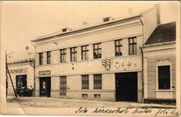 * T2/T3 1935 Nagykapos, Velke Kapusany; Utca, Grünbaum üzlete. Foto Kammel / Street View, Shop, Photo (EB) - Non Classés