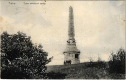 T2/T3 1906 Nyitra, Nitra; Zobor Millenniumi Oszlop, Emlékmű. Fürst Sz. Kiadása / Hungarian Millennium Monument (fl) - Zonder Classificatie