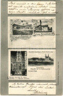 T2/T3 1906 Szepesváralja, Spisské Podhradie; Sibra Fürdő (Zsibrafürdő), Szepeshely Püspöki Lak és Székesegyház, Zápolya  - Zonder Classificatie