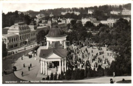 T2 Marianske Lazne, Marienbad; Kursaal, Neubad, Ferdinandsbrunnen / Spa Buildings, Public Well - Non Classificati