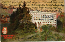 T2/T3 1912 Merano (Südtirol), Palast Hotel (EB) - Non Classés