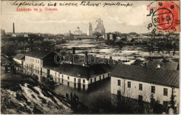 T3 1908 Pskov, Drifting Ice On The River In Winter (EB) - Zonder Classificatie