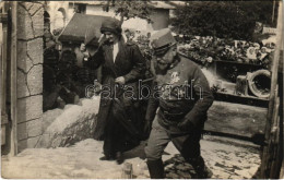 ** T2/T3 Zita Királyné Látogatása / WWI Austro-Hungarian K.u.K. Military, Visit Of Queen Zita Of Bourbon-Parma (wife Of  - Zonder Classificatie