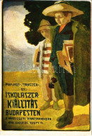 ** T2/T3 1910 Papíros, Tanszer és Iskolaszer Kiállítás Budapesten A Városligeti Iparcsarnokban. Rigler Rt. / Hungarian S - Non Classés