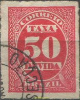 675794 USED BRASIL 1890 SELLOS DE TASA - Unused Stamps