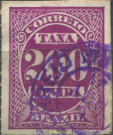 675820 USED BRASIL 1890 SELLOS DE TASA - Ongebruikt