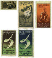 711890 HINGED BRASIL 1953 4 CENTENARIO DE LA CIUDAD DE SAO PAULO - Unused Stamps