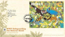 GREAT BRITAIN - FDC 2011 WWF - AMAZON ALIVE / 4036 - 2011-2020 Ediciones Decimales