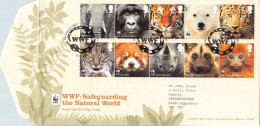 GREAT BRITAIN - FDC 2011 WWF - SAFEGUARDING / 4038 - 2011-2020 Ediciones Decimales