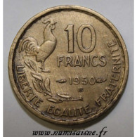 GADOURY 812 - 10 FRANCS 1950 B - Beaumont Le Roger - TYPE GUIRAUD - KM 915.2 - TB/TTB - 10 Francs