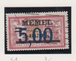 Memel Michel-nr. 51 Gestempeld - Autres & Non Classés