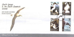 SOUTH GEORGIA - FDC 2003 WWF - GREY-HEADED ALBATROS / 4046 - Zuid-Georgia