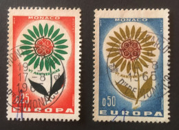 Monaco 1964 N°652/3 - Oblitéré - Used Stamps