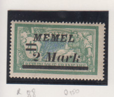 Memel Michel-nr. 88 * - Other & Unclassified