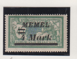 Memel Michel-nr. 91 * - Altri & Non Classificati