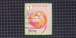 2018 Nr 4800 Gestempeld Op Fragment.Fruit (rolzegels):Grove Tanding. - Used Stamps