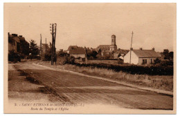 Route Du Temple Et église - Saint Etienne De Montluc