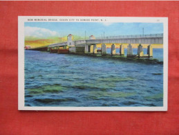 New Memorial Bridge Ocean City To Somers Point.   New Jersey    Ref 6294 - Altri & Non Classificati